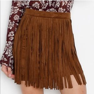 BB Dakota Skirts - BB Dakota Fringe Skirt BB Dakota Skirts - BB Dakota Fringe Skirt